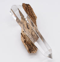 8 Sided Flawless Himalayan Quartz Vogel Wand