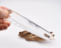 8 Sided Flawless Himalayan Quartz Vogel Wand