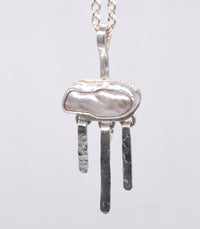 Pearl Sterling Silver Pendant