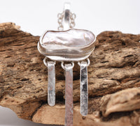 Pearl Sterling Silver Pendant