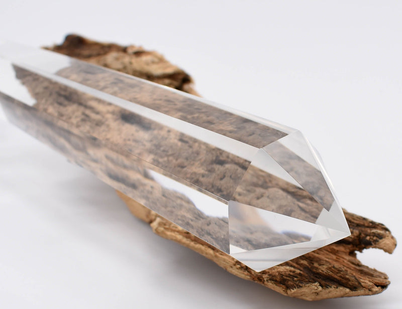 8 Sided Flawless Himalayan Quartz Vogel Wand