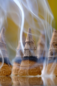 Organic Vietnamese Oud Incense Cones ~ Natural Agarwood Incense