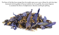 Organic Blue Lotus Incense Sticks ~ Hand-Rolled Luxury Incense ~ Natural Aromatherapy