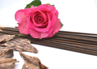 Organic Rose & Oud - Hand-Rolled Temple Grade Natural Incense Sticks