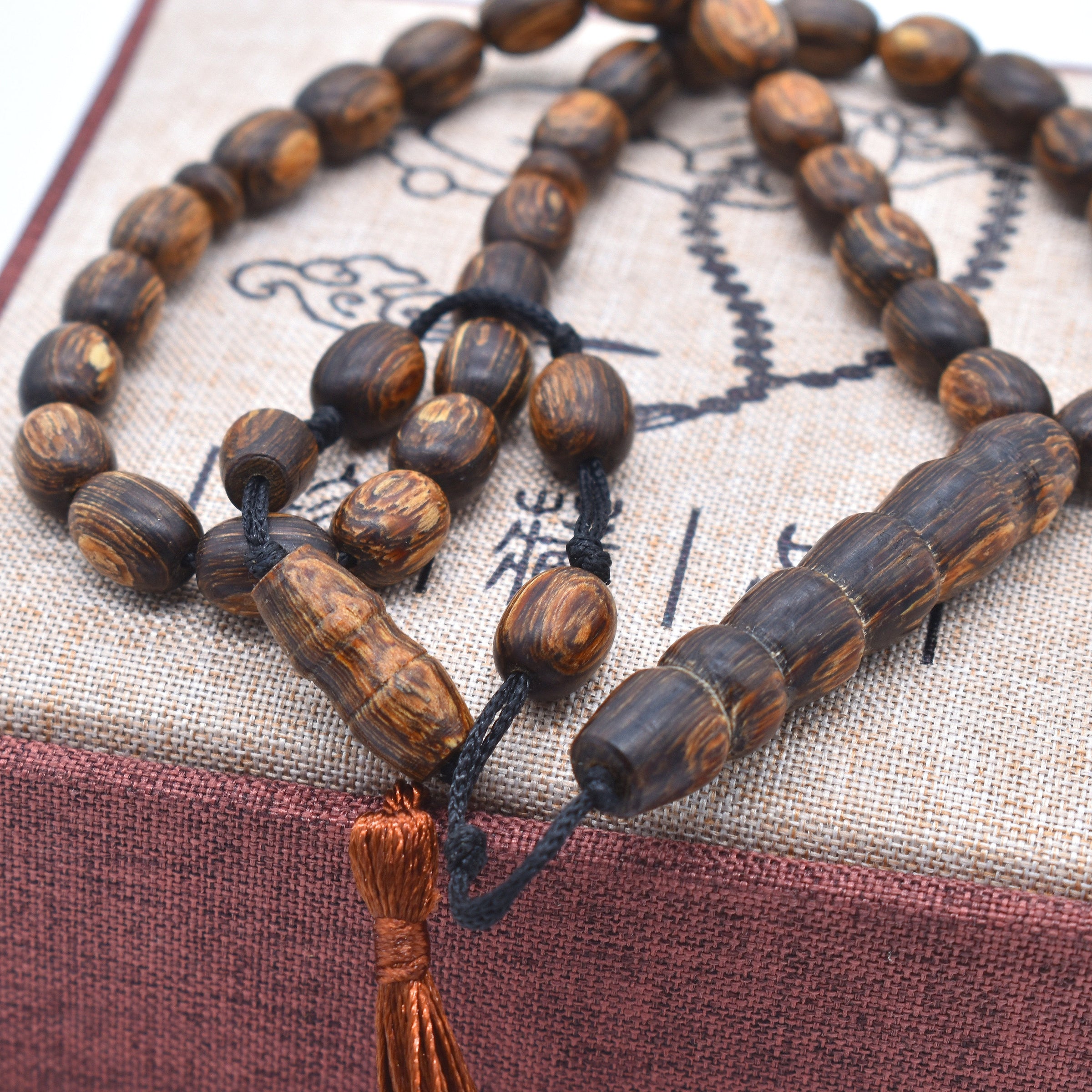 Handcrafted Tasbih Prayer Beads in Premium Vietnamese Agarwood