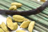 Organic Vanilla and Cardamom Incense Sticks - Double Strength Temple Grade