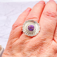 Handmade Ametrine Silver Ring