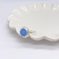 Blue Chalcedony Ring