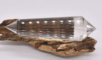 24 Sided Flawless Himalayan Quartz Vogel Wand