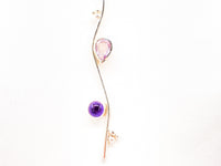 Amethyst Silver Pendant Handmade