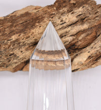 24 Sided Flawless Himalayan Quartz Vogel Wand