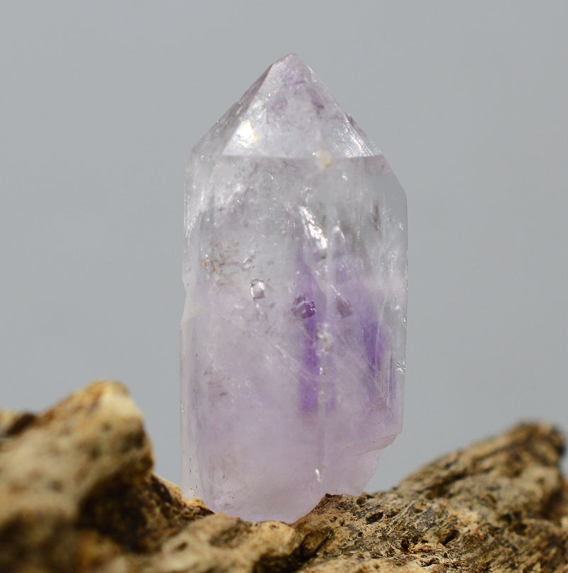 Brandberg Quartz Amethyst Enhydro Crystal