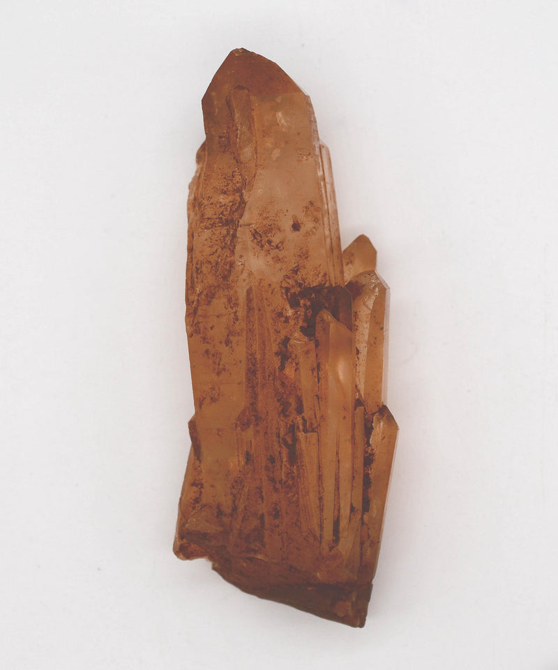 Tangerine Quartz Twin - Orange Quartz Crystal