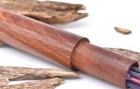 Handcrafted Incense Tube made from Rosewood