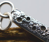 Handmade Sleeping Beauty Turquoise Sterling Silver Pendant