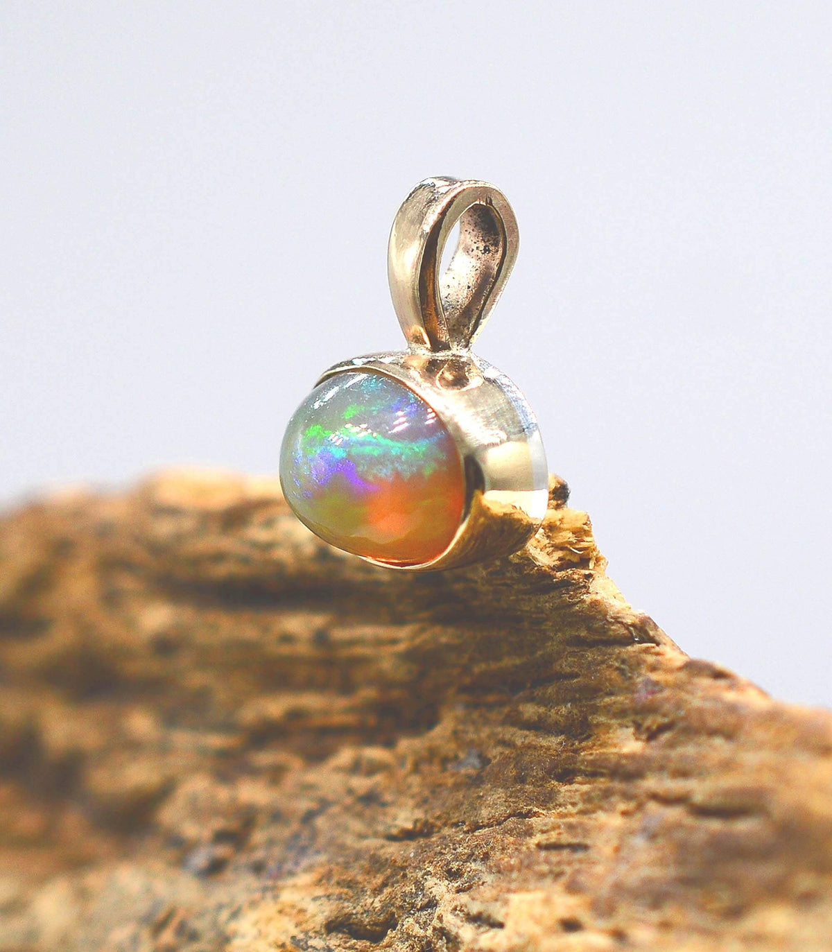 Opal Gold Pendant