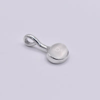 Handmade Cats Eye Moonstone Silver Pendant