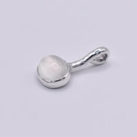 Handmade Cats Eye Moonstone Silver Pendant