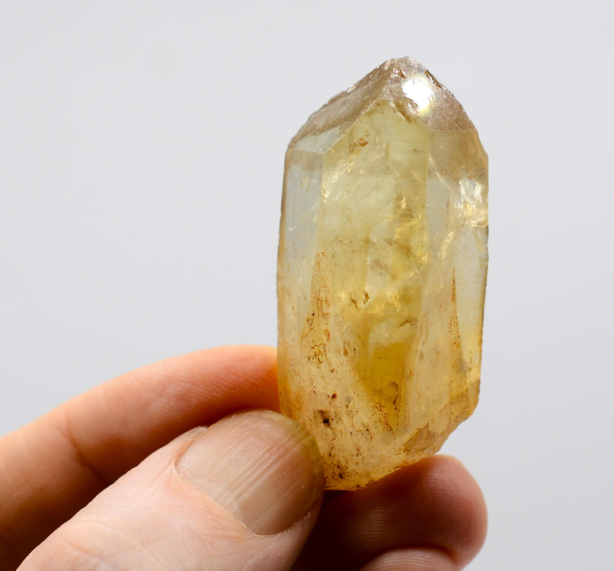 Natural Congo Citrine ~ Kundalini Quartz