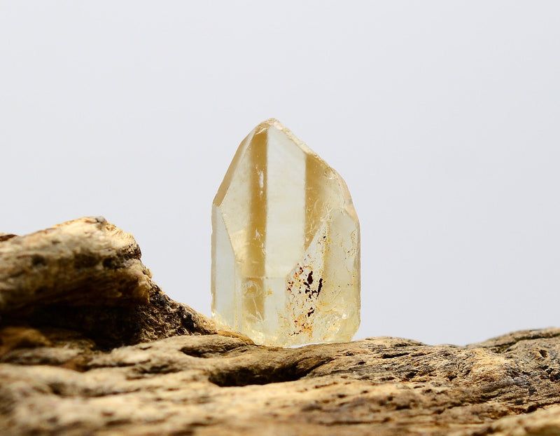 Natural Congo Citrine Crystal: Kundalini Quartz, Ethically Mined