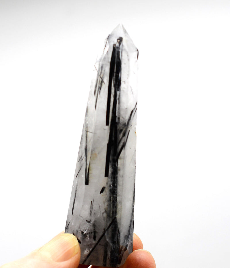 Black Tourmaline in Himalayan Quartz