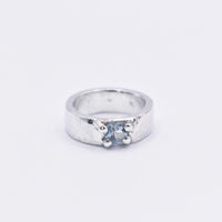Sky Blue Topaz Sterling Silver Ring