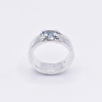 Sky Blue Topaz Sterling Silver Ring