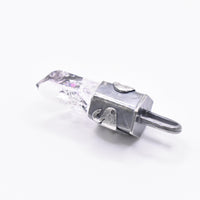 Brandberg Enhydro Quartz Crystal Silver Pendant