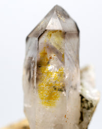 Brandberg Smoky Golden Healer Enhydro Window Crystal