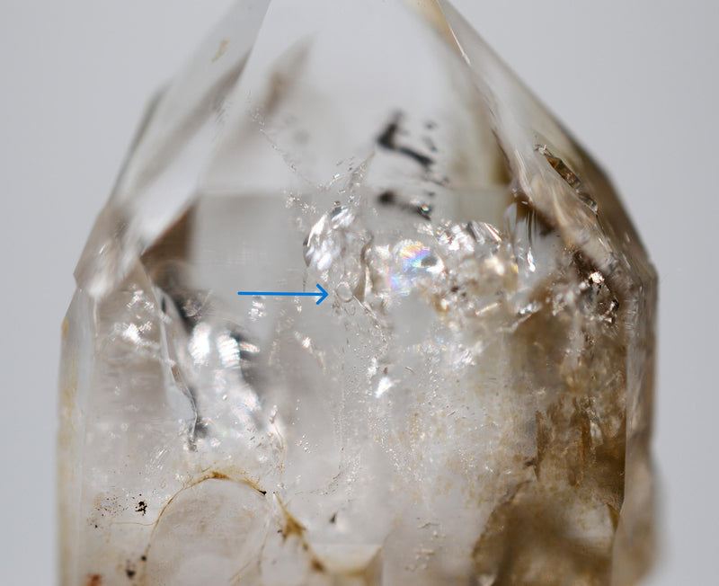 Brandberg Quartz Master Self-Healed Isis DT Enhydro