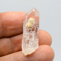 Brandberg Transmitter Quartz with Prehnite