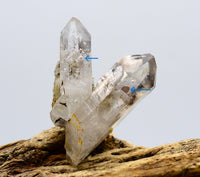 Brandberg Smoky Golden Healer Enhydro Window Crystal