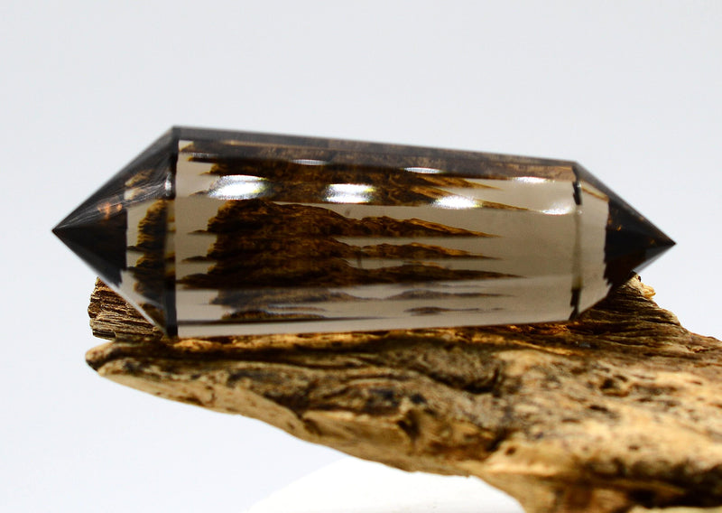 Himalayan Smoky Quartz Vogel Wand