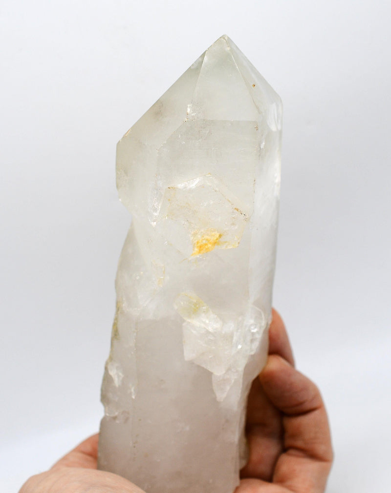 Himalayan Quartz Crystal with Green Chlorite