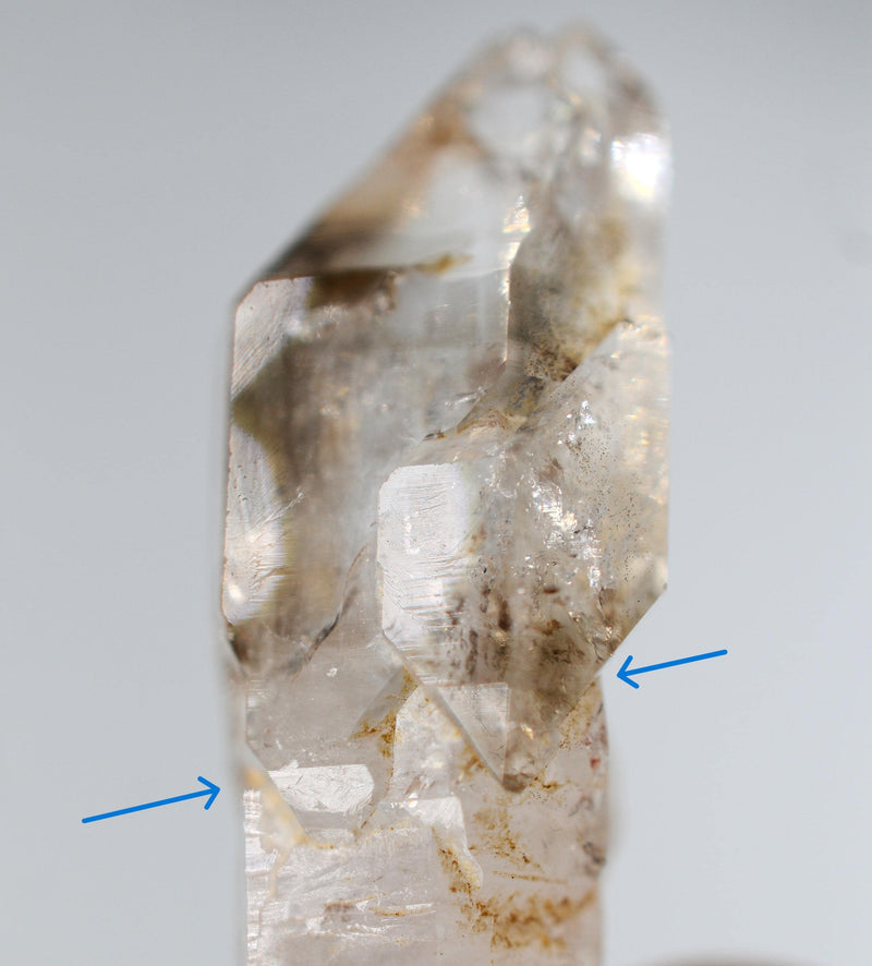 Omapeleki Brandberg Smoky Quartz Master Self-Healed DT