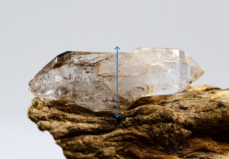Omapeleki Brandberg Smoky Quartz Master Self-Healed DT