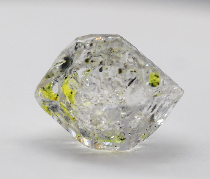 Golden Enhydro ~ Petroleum Quartz