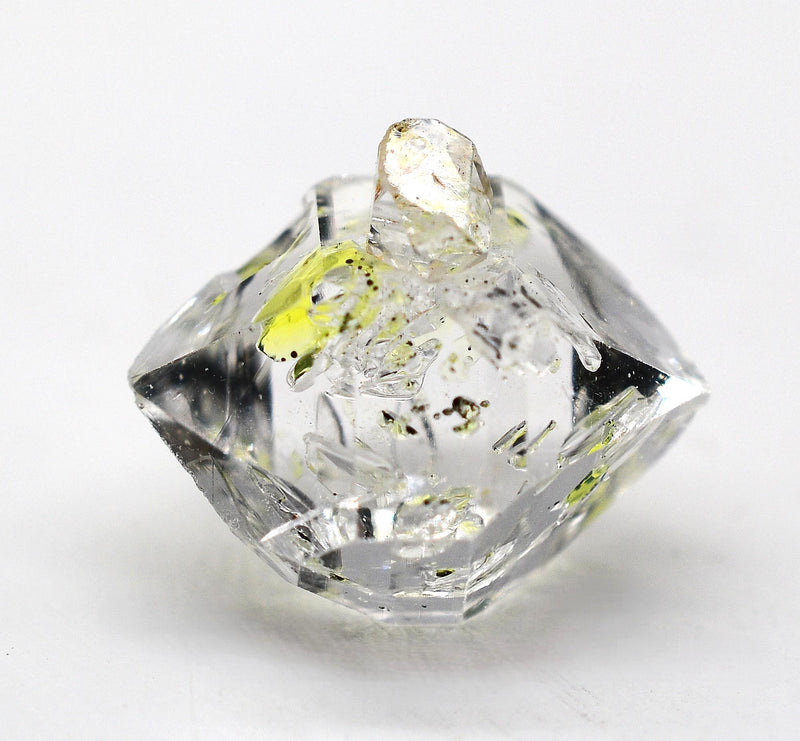 Golden Enhydro ~ Petroleum Quartz