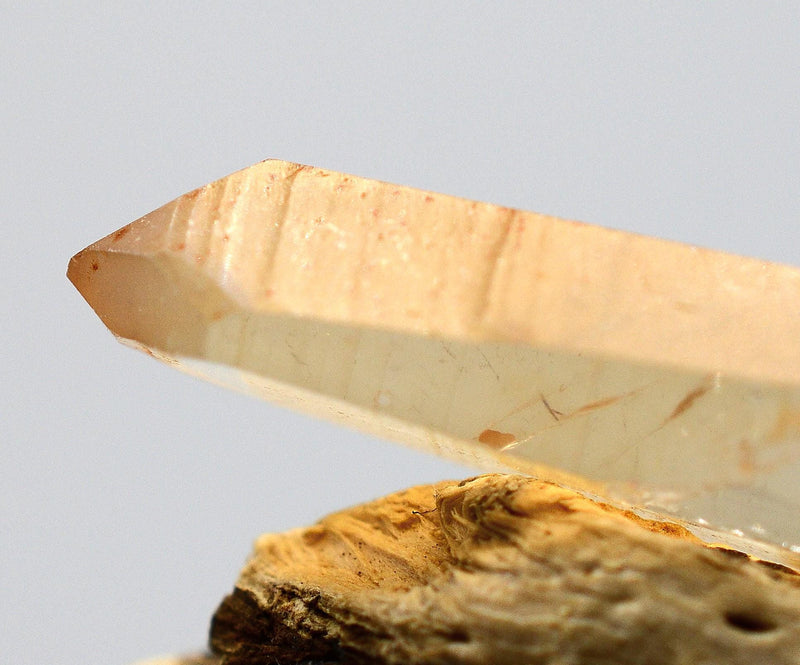 Golden Lemurian Transmitter Silver Pendant