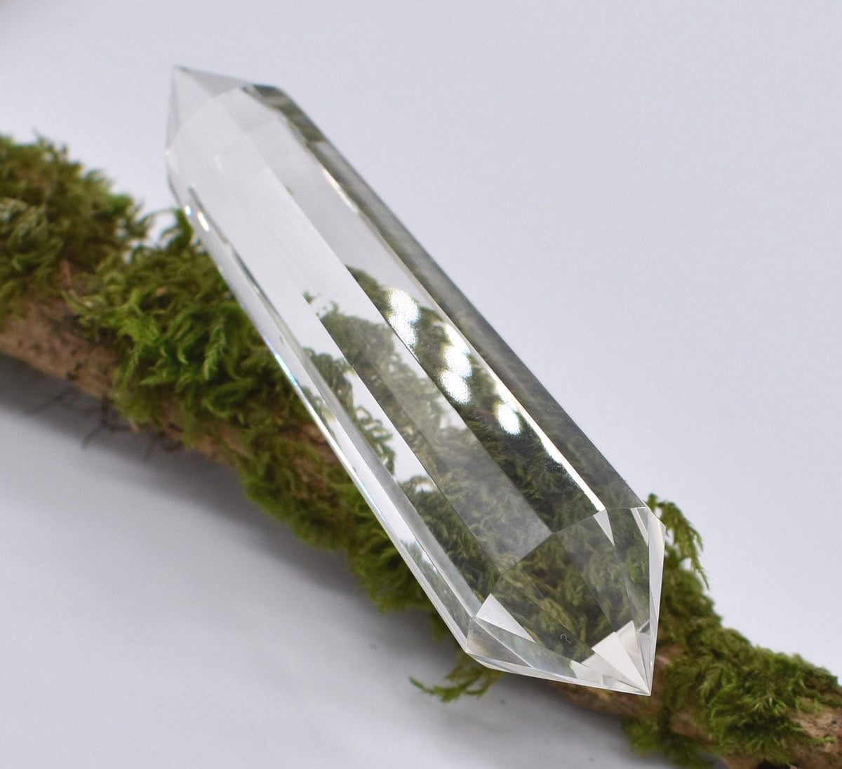 Hand-Cut Himalayan Quartz Vogel Wand