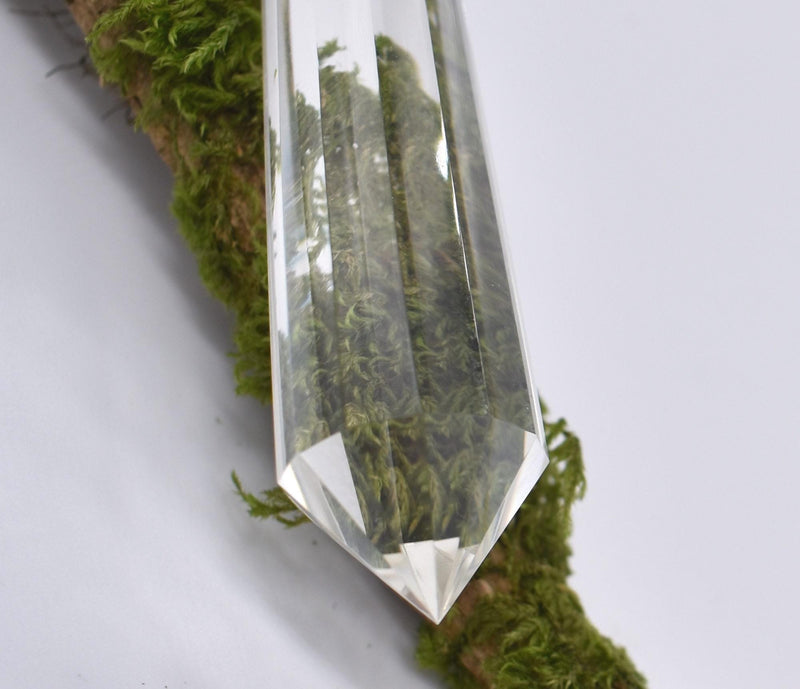 Hand-Cut Himalayan Quartz Vogel Wand