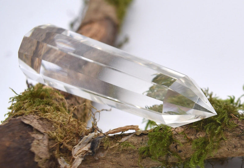 Hand-Cut Himalayan Quartz Vogel Wand