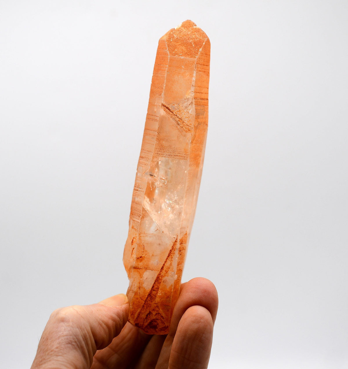 Lemurian Tangerine Quartz Transmitter Crystal