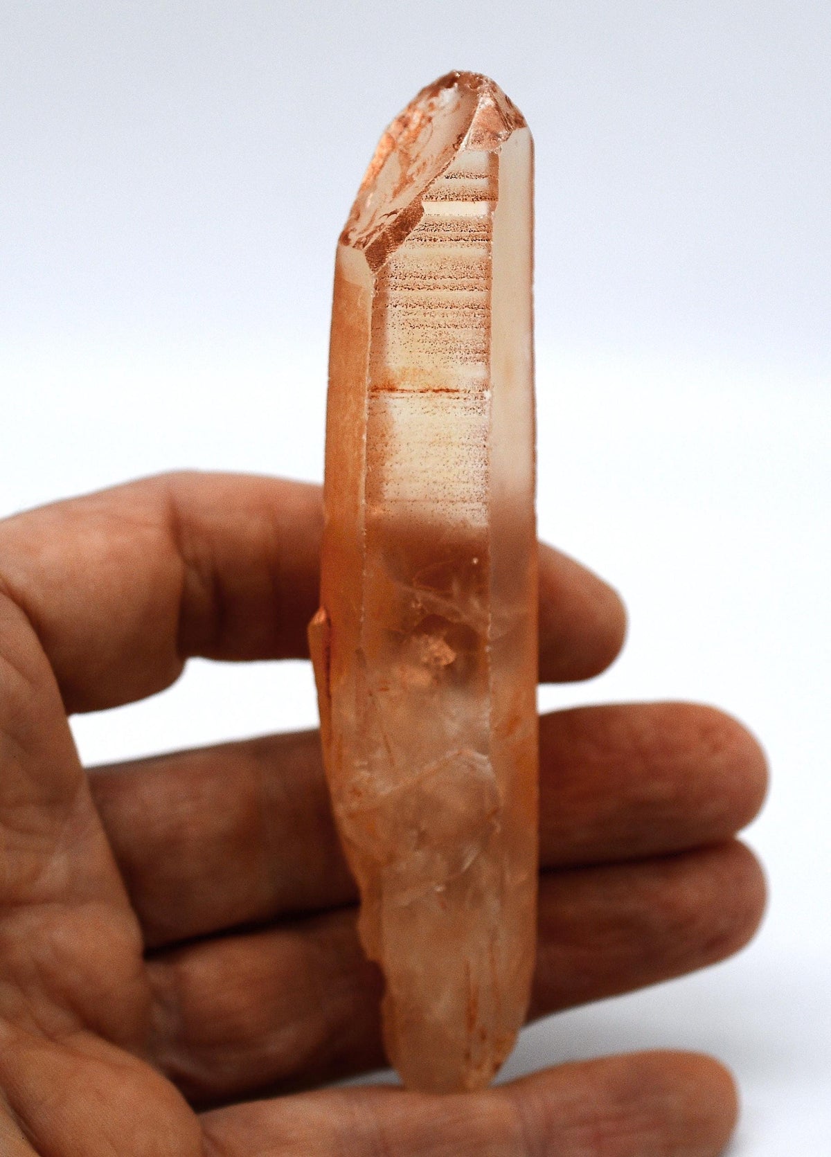 Lemurian Tangerine Quartz