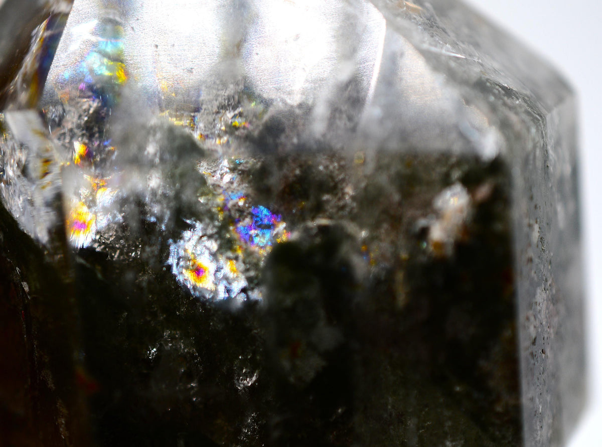 Himalayan Rainbow Quartz with Chlorite