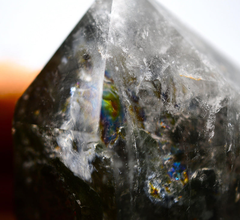 Himalayan Rainbow Quartz with Chlorite