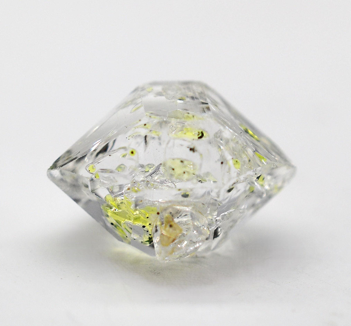 Golden Enhydro ~ Petroleum Quartz