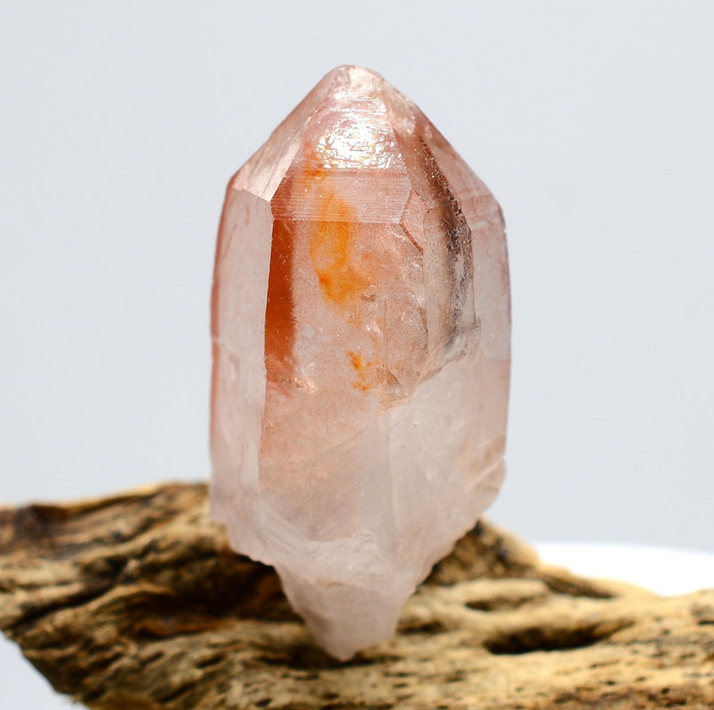 Pink Lemurian Self-Healed Quartz