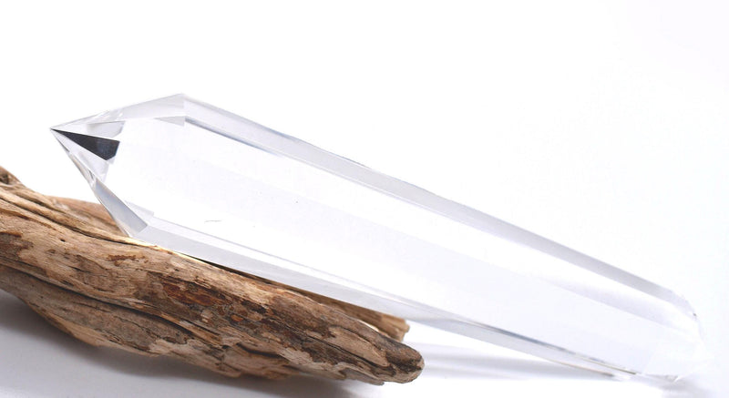 Hand-Cut Himalayan Quartz Vogel Wand