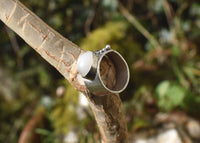 Moonstone Sterling Silver Ring: Unique Handmade Gemstone Jewellery